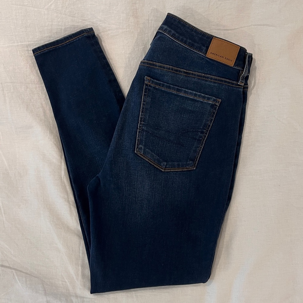 American Eagle Women’s High Waist Skinny Jeans Size 8 Short